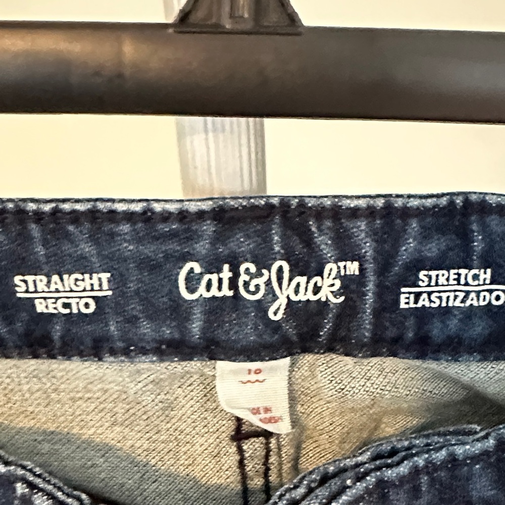 Cat & Jack boy’s (kids) Dark Blue Straight Jeans